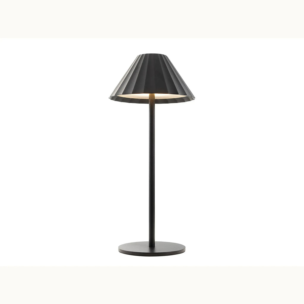 Black Metal Touch Table Lamp