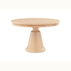 52 Round Leaf Pedestal Table