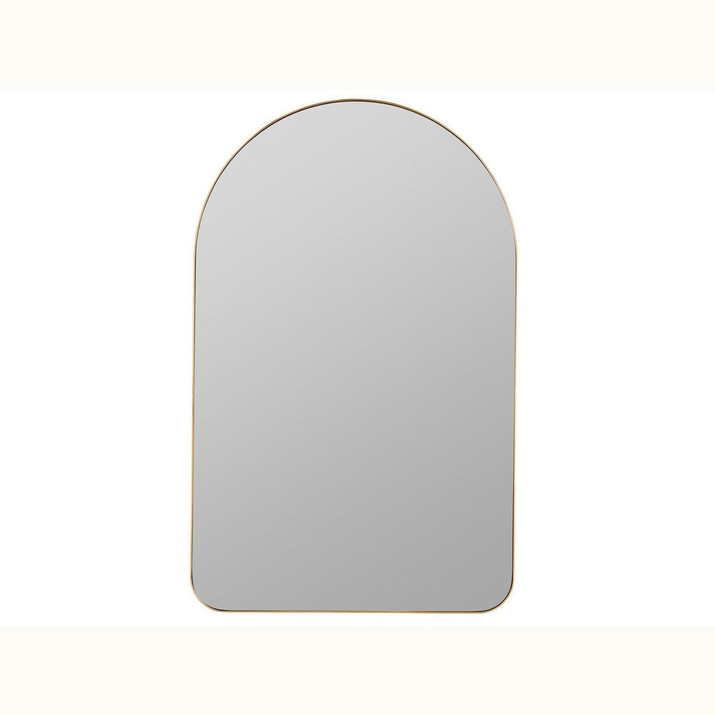 38 x 24 Gold Arched Mirror