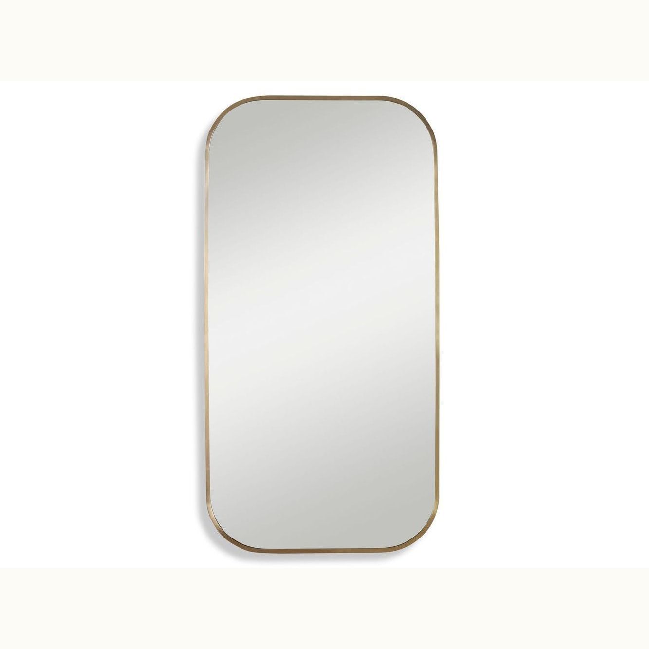 21 x 41 Brass Mirror