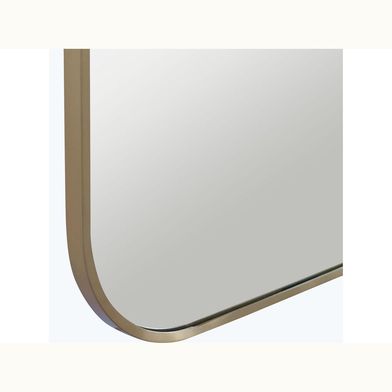 21 x 41 Brass Mirror