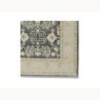 6' x 9' Beige and Grey Patterned Rug