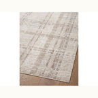 5'3 x 7'6 Ivory Multi Plaid