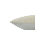 16x24 Cream/Gray Down Pillow