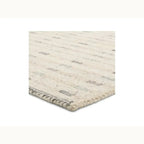 9' x 12' Ivory Wool Area Rug