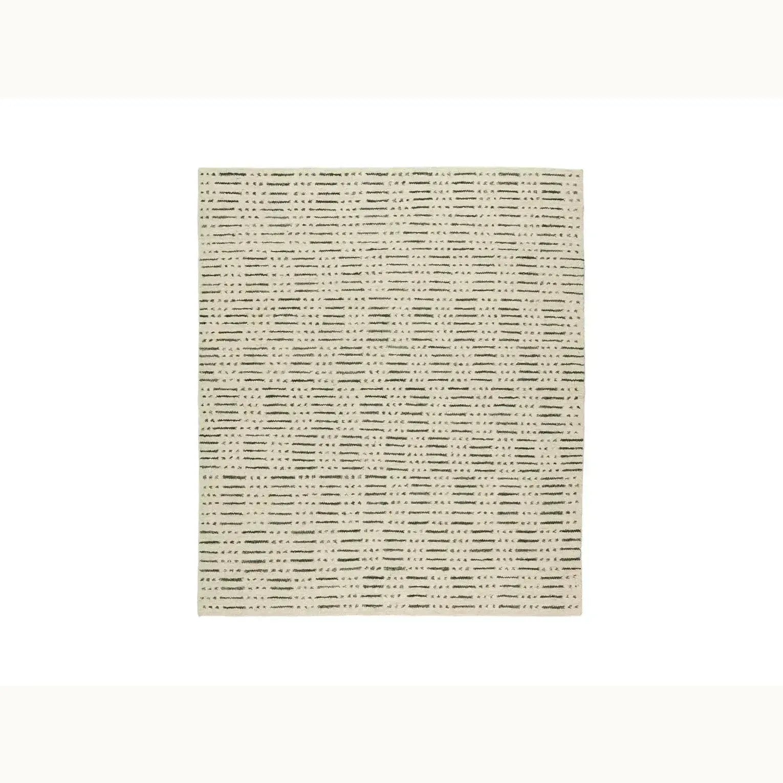 9' x 12' Ivory Wool Rug