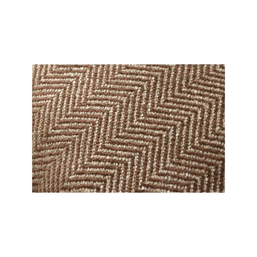 13x21 Brown Chevron Down Pillow