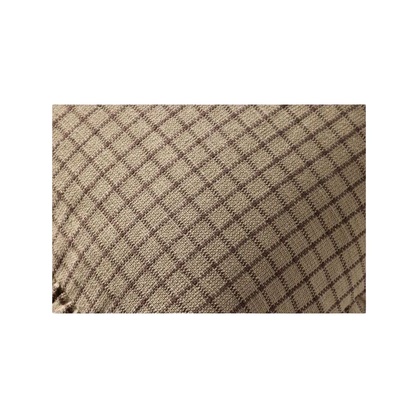 22x22 Mushroom Ruffle Down Pillow