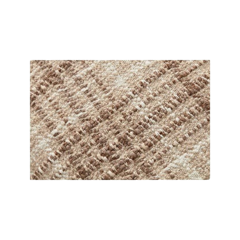 16x26 Beau Brown Plaid Down Pillow