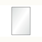 30 x 45 Black Framed Mirror