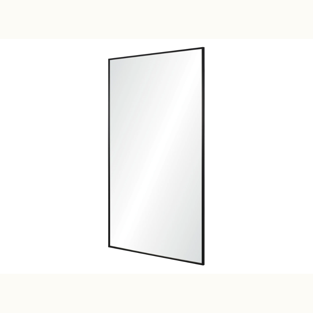 30 x 45 Black Framed Mirror