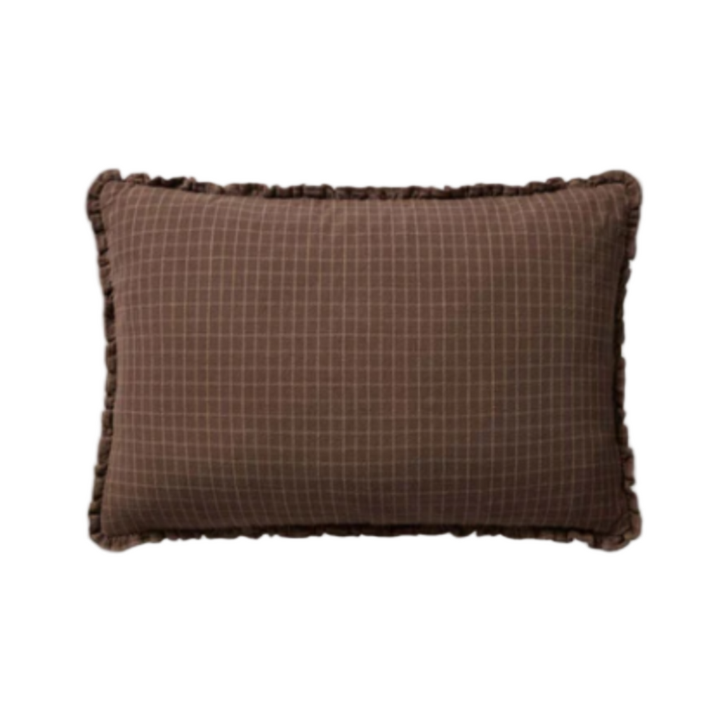 16x26 Chocolate Latte Down Pillow