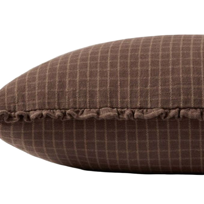 16x26 Chocolate Latte Down Pillow