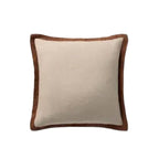 18x18 Natural / Brown Down Pillow