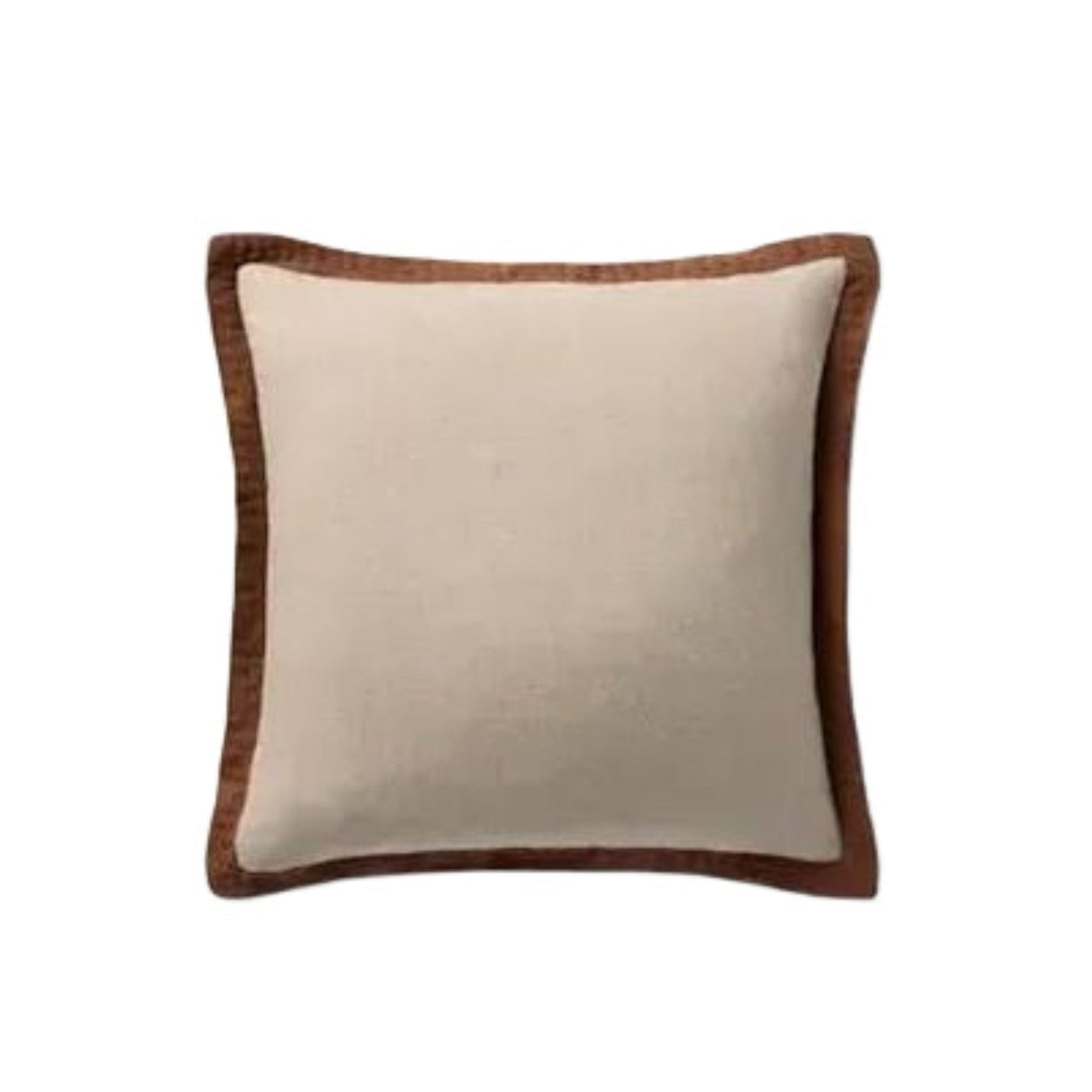 18x18 Natural / Brown Down Pillow