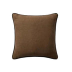 20x20 Brown/Black Down Pillow