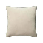 22x22 Ivory Velvet Down Pillow