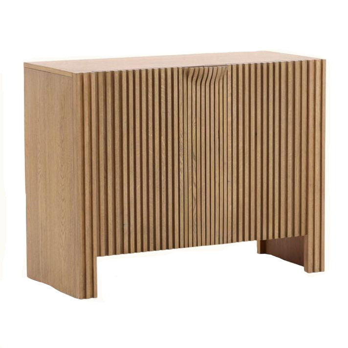 41 Oak Reeded Sideboard