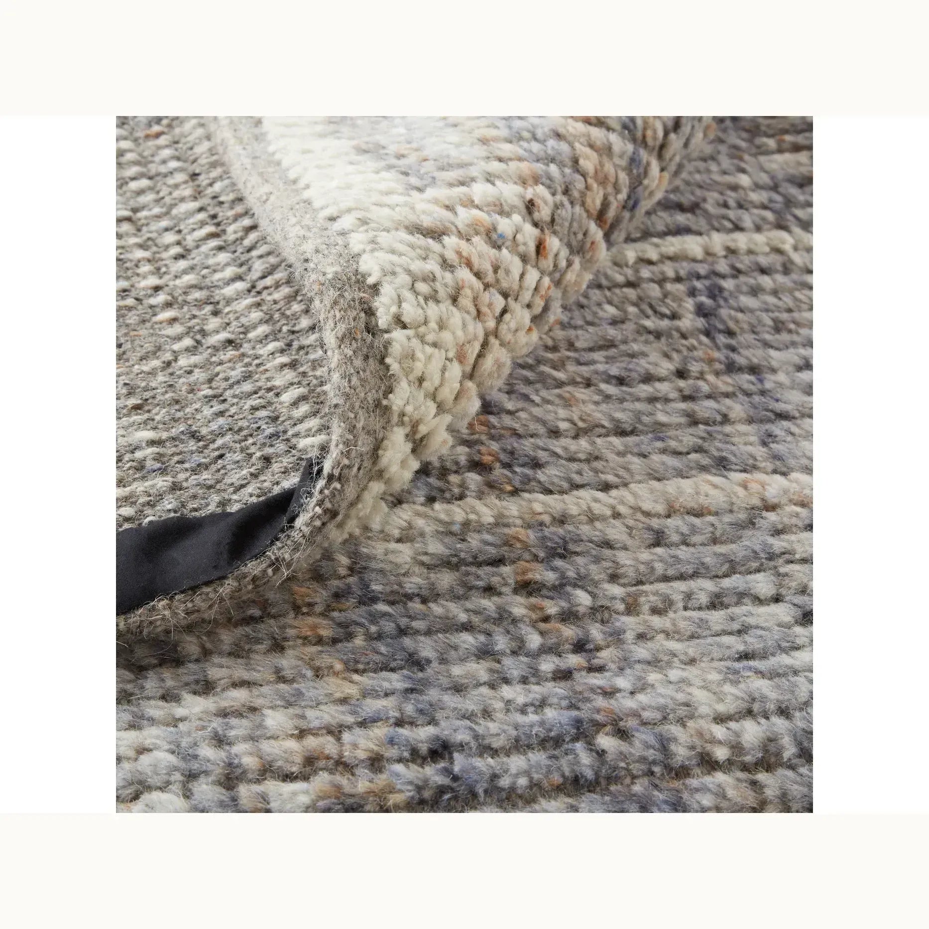 8'6 x 11'6 Grey-Multicolor Wool