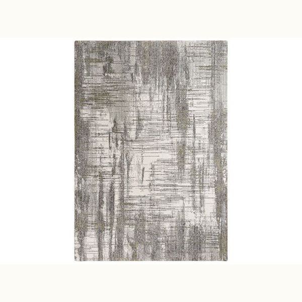9' x 12' Gray and Ivory Rug