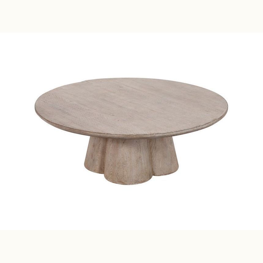 42 Round Pine Coffee Table