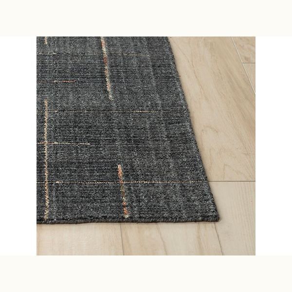 9'6 x 13'6 Charcoal Gray Rug