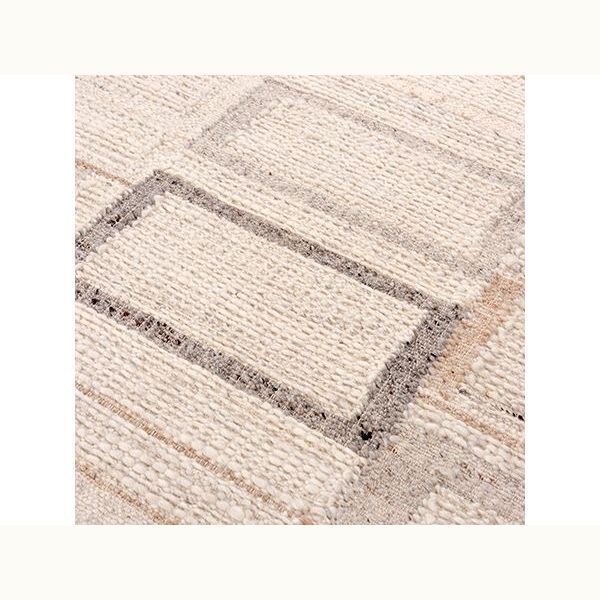 8' x 10' Ivory and Multi Wool  Rug