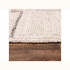 8' x 10' Ivory and Multi Wool  Rug