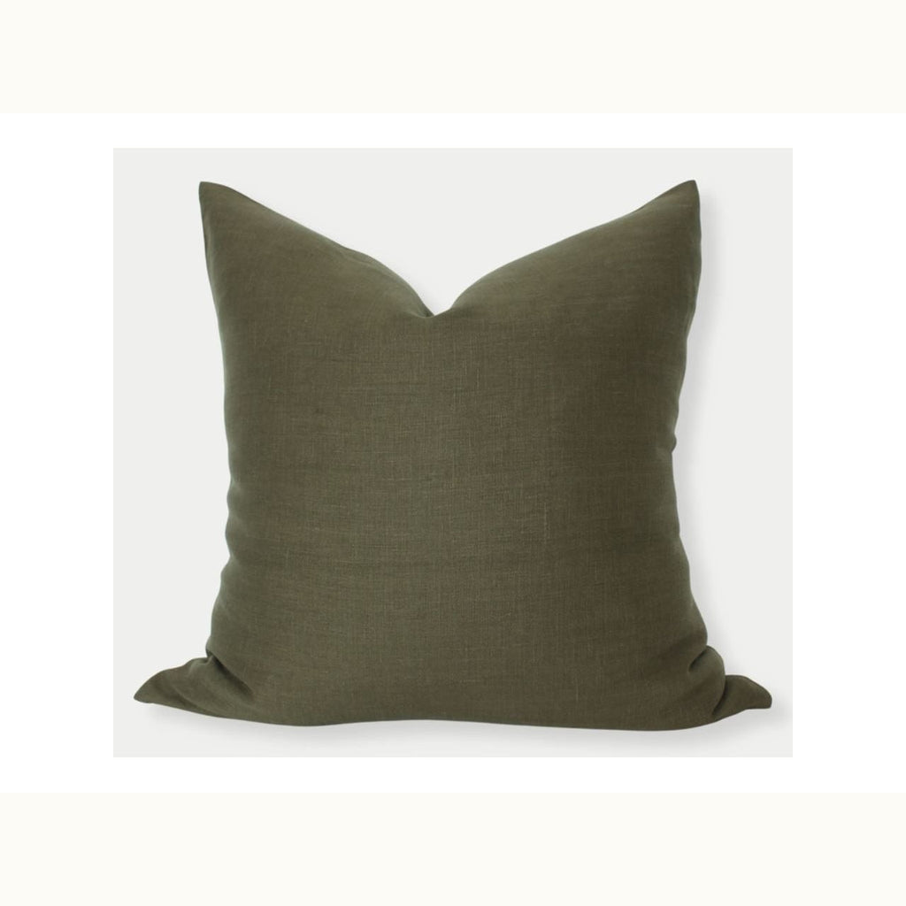 20x20 Dark Olive Pillow