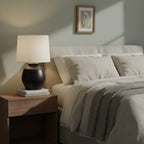 Black Ceramic Table Lamp